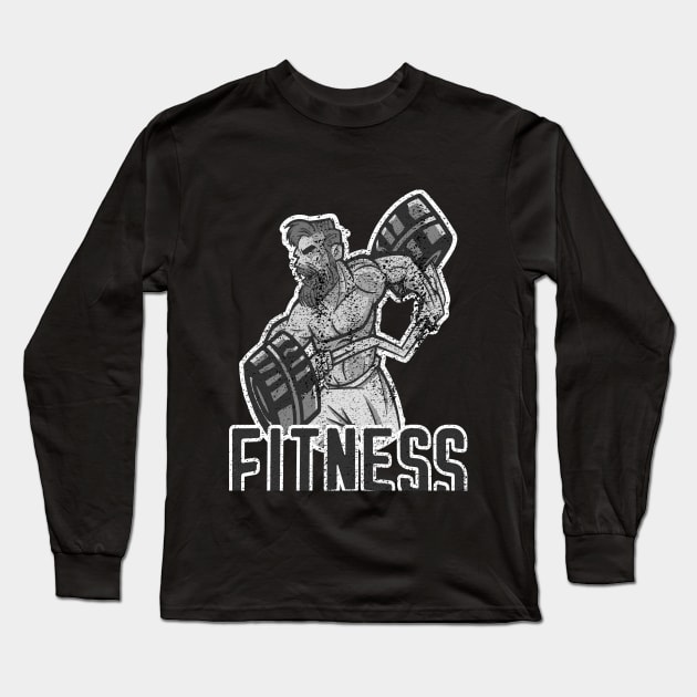 Best Gym Motivation Fitness Training Long Sleeve T-Shirt by KK-Royal